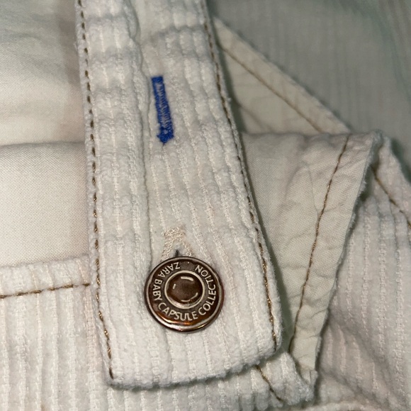 Zara Baby Boy Corduroy Pocket Overalls Pants 3-4y - Picture 4 of 6